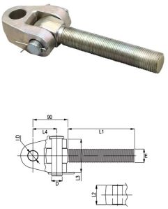 Tractor ARTICULATED YOKE END