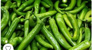 Fresh Green Chilli