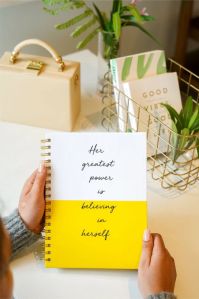 HER GREATEST POWER IS BELIEVING IN HERSELF WIRO NOTEBOOK