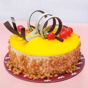 Delicious Butterscotch Cake