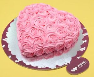 Strawberry Rose Cake