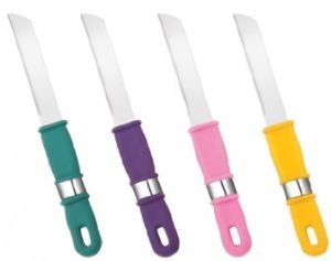 PLASTIC RING KNIFE SET OF 12