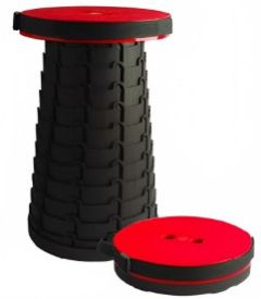 ROUND PLASTIC FOLDABLE STOOL