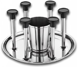 Stainless Steel Glass Holder