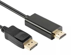 Branded Display Port To Hdmi Cable 1.8m (2K 4K