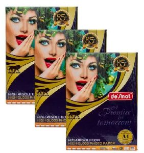 Desmat Glossy Paper 150gsm A4 Inkjet Photo Paper (50 Sheets)