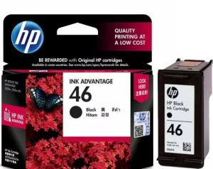 HP 46 Black Genuine Ink Cartridge