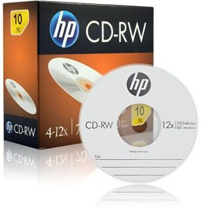 HP CD RW Pack of 10