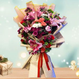 charming celebration blossoms bouquet