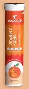 Zaocare Vitamin C and Zinc Tablets