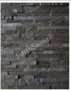 Black Stone Wall Panels