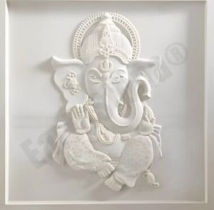 Lord Ganesha Stone Mural