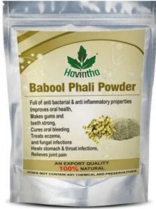 Babool phali powder for teeth gums stomach throat skin