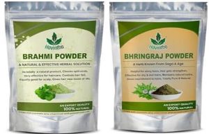 Bhringraj and Bhrami Powder For Hair Growth and Helps in Scalp Combo Pack