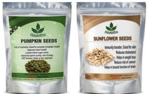 Pumpkin Seeds and Sunflower Seeds Combo Pack