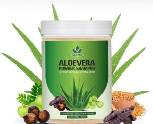 unisex Natural Aloevera Shampoo Powder For Hair Damage & Itchy Scalp