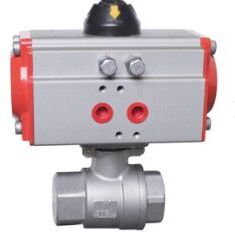 Pneumatic Actuated 2 Piece Ball Valve