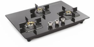 PADMINI 3 Burner Gas Hobs 304 GL IB HF