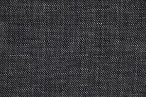 Precut Of 1.5 Meters Of Gray Plain Cotton Denim Twill Fabric