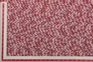 Precuts Of Red Boucle Knitted Fabric