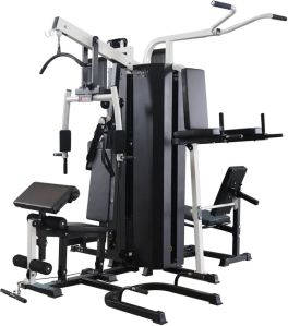 2 Weight Stack Multi Gym 4 Station