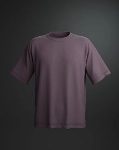 Mens Cannac Plum Oversized T Shirt