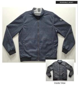 Mens Confidence Grey Reversible Jacket