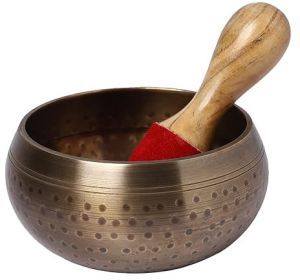 Tibetan Brass Hammered Singing Bowl