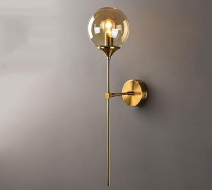 Gold Metal Wall Light