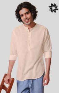 Hemp Casual Wear Mens Kurta