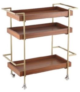 Three Rack Bar Trolley