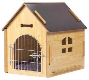 Wooden Hut Pet House