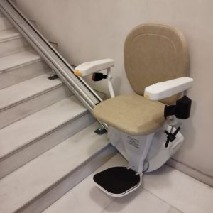 Straight Bespoke Stair lift Indoor