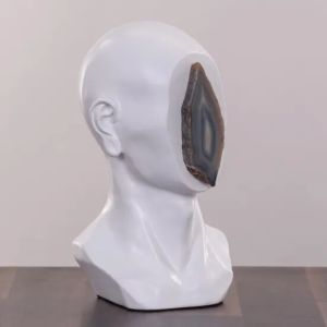 Masked (White) Nordic Sculpture