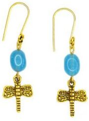 Naga earring butterfly (sky blue colour )