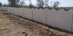 Grey Heavy RCC Compound Wall