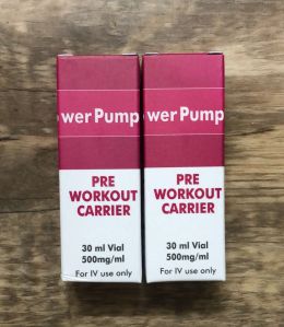 Pre Workout Carrier - 30 ml vial