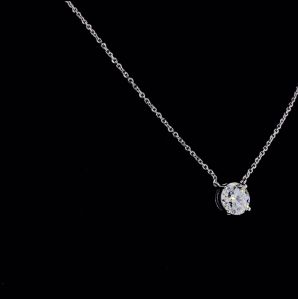 Diamond Studded Pendant Set
