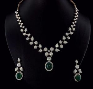 diamond necklace set