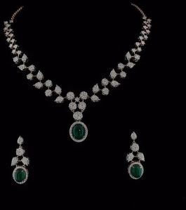 diamond necklace set