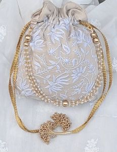 Embroidered Potli Bag
