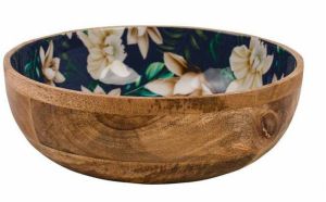 10x10x4 Inch Mango Wood Bowl