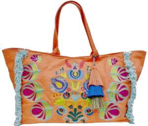 Canvas Embroidered Tote Bags