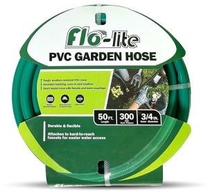 Flo-Lite PVC Garden Hose 19mm X 15m Green Without Fittings (FLW1915WF)