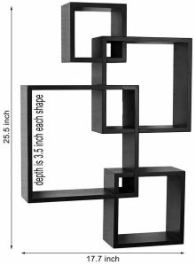 Stylish Wooden Wall Mounted Shelf