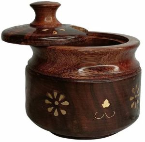 Wooden Lid Jar