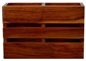 Wooden Spoon Stand & Napkin Holder