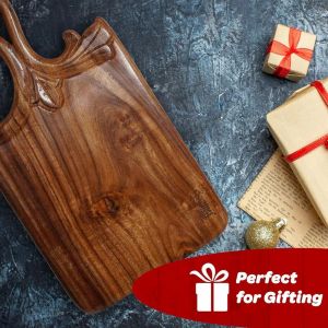 Brown Sheesham Wood Chopping Board