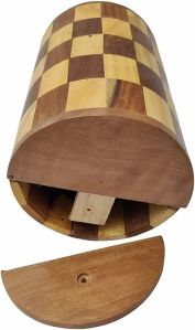 Stylish Wooden Coin Box