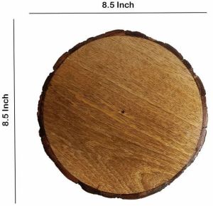 Round Wooden Serving Platter